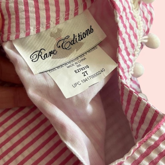 Cute Seersucker Dress by Rare Editions 💖 (Size 2T) - Picture 5 of 8